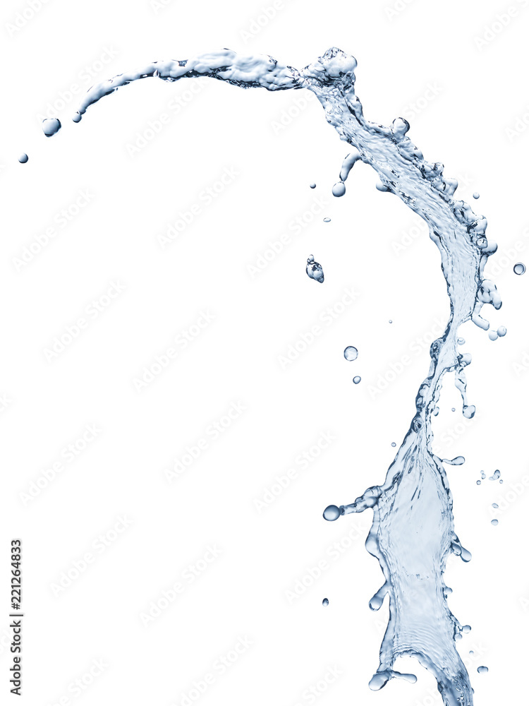 Water splash isolated on White background this has clipping path. Water splash isolated on White background this has clipping path.
