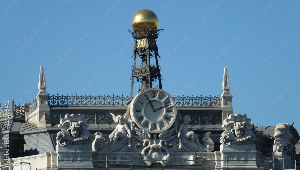 Fototapeta premium Banco España Madrid