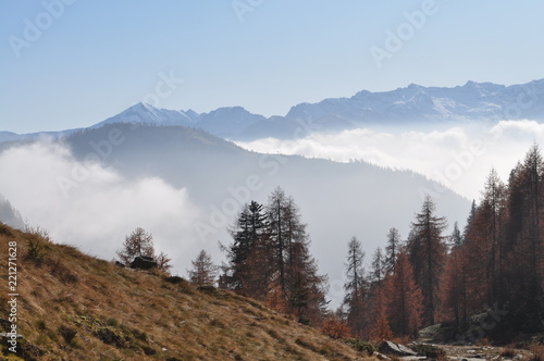Autumn in Val Vigezzo fog  © visecla