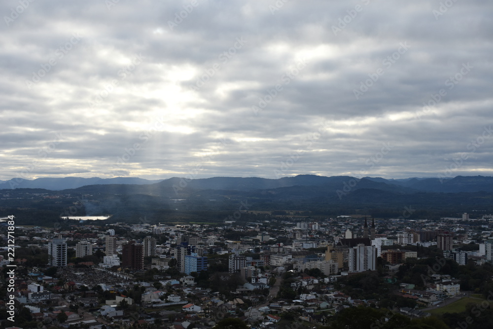 Fototapeta premium City sky