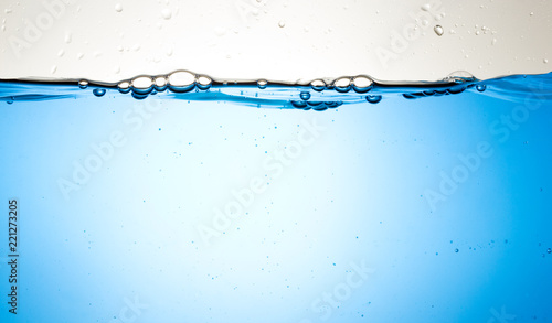 Photos Beautiful background of blue pure water.