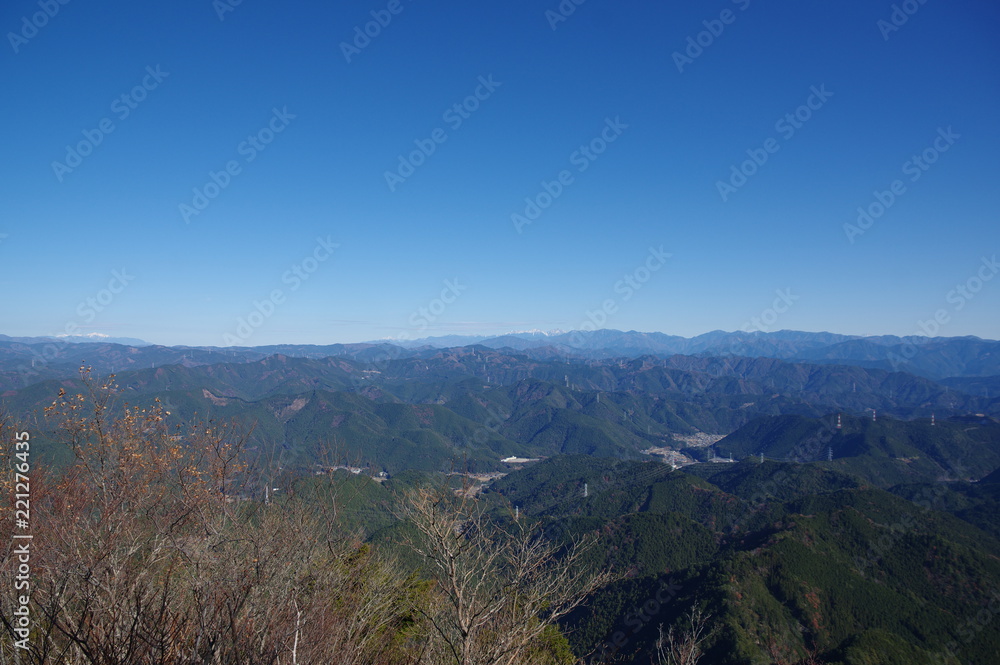 愛知　明神山からの眺望
