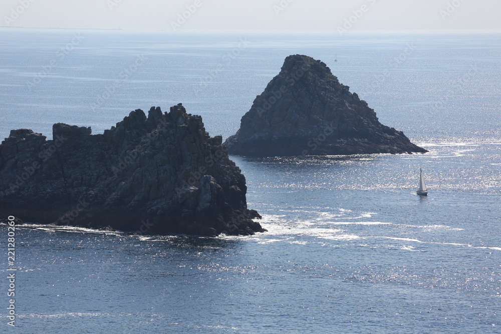 Traversée de rochers