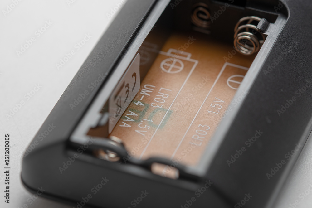 remote Control - battery compartment remote Control - battery compartment