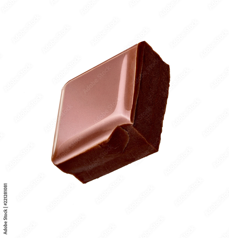 chocolate piece sweet food dessert falling chocolate piece sweet food dessert falling