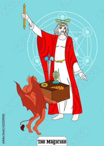 magician man card is magic card for taro with man