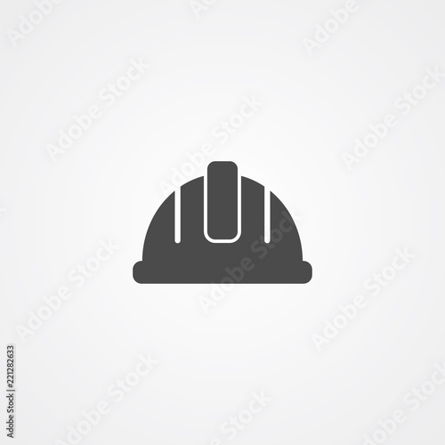 Helmet vector icon sign symbol