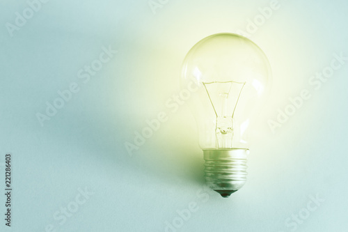 Bulb, concept of idea