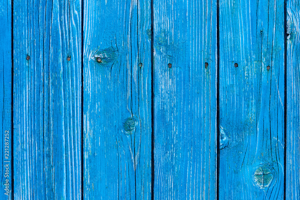 full frame of blue wooden planks as backdrop full frame of blue wooden planks as backdrop