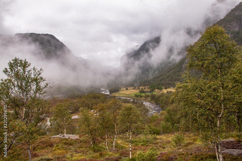 Wanderung zum Manafossen Wanderung zum Manafossen