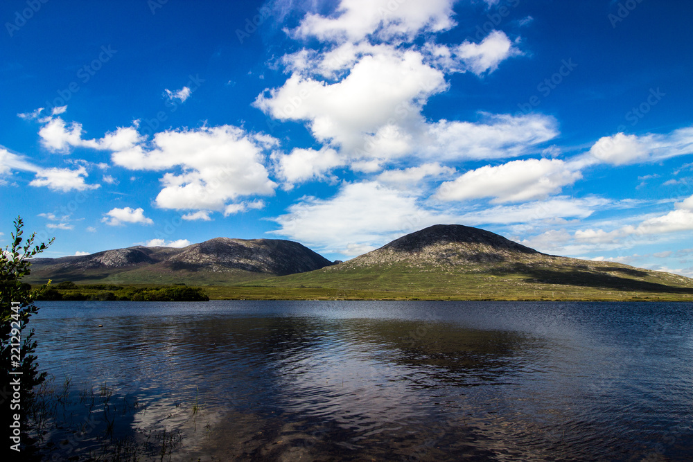 Blue Sky Connemara Lake