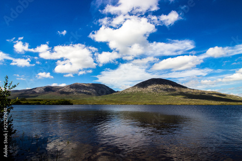 Blue Sky Connemara Lake