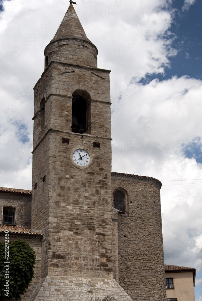 Basilicata - Il campanile ad Albano di Lucania
