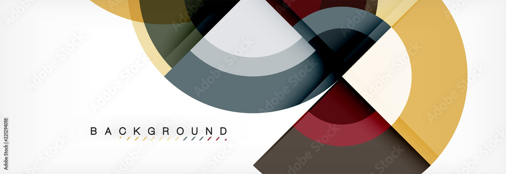 Vector circle abstract background Vector circle abstract background
