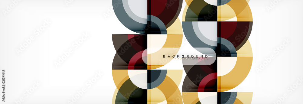 Vector circle abstract background Vector circle abstract background