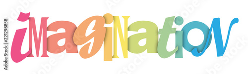 IMAGINATION letters banner