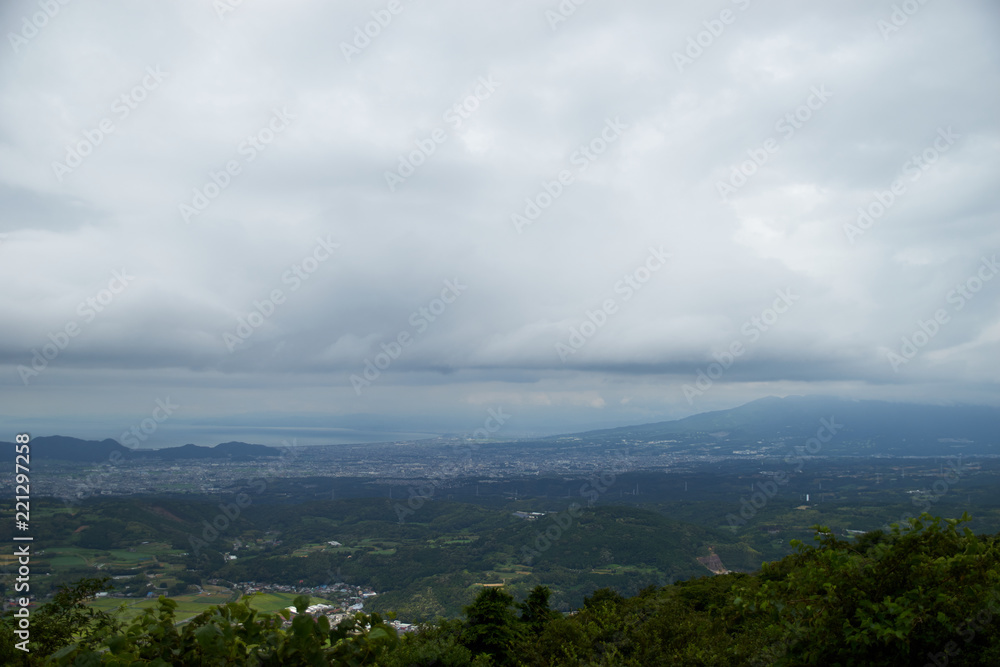 滝知山展望台からの眺め・伊豆スカイライン９