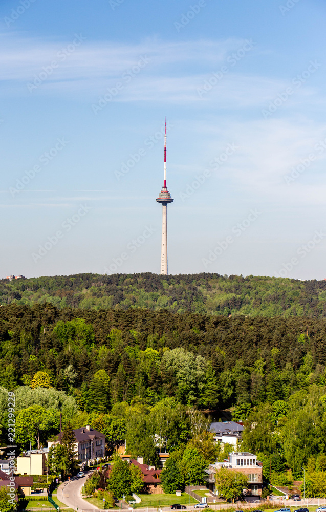 Obraz premium Vilnius TV tower