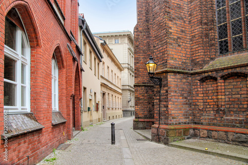 Berlin Spandau, Enge Gasse, Altstadt,  Sankt Nikolai Kirche