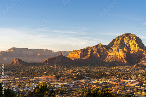 Winter in Sedona Arizona USA