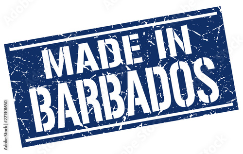 made in Barbados stamp