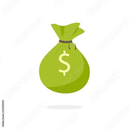 Green Money Bag icon