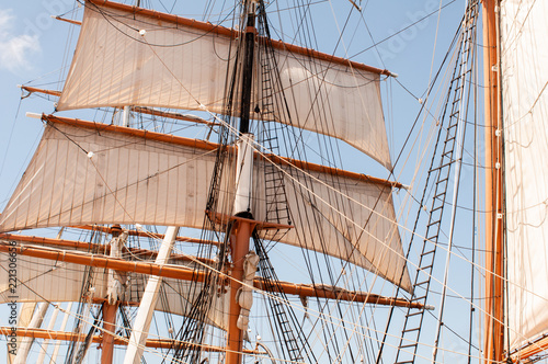 USA, United States, America, California, San Diego, City, Maritime Museum, sailing boat, The Star of India.,