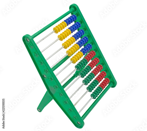 Children s multicolored abacus