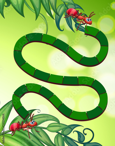 Ants maze puzzle game