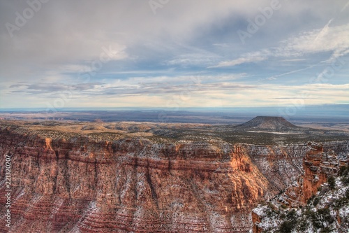 The Grand Canyon National Park is a Major Landmark in the State of Arizona