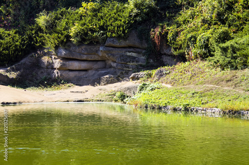 Sofiyivsky Park in Uman, Ukraine. Beautiful landscape.
