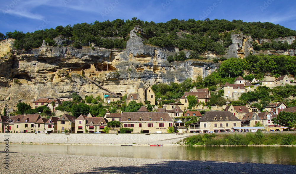Obraz premium Village de la Roque-Gageac