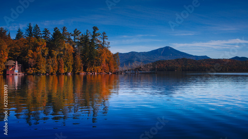Whiteface from Lake Placid photo