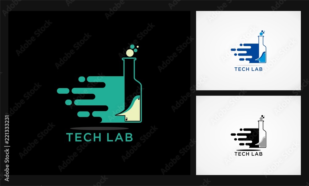 tech laboratorium icon logo