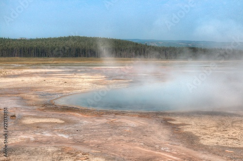 Yellowstone is a Popular National Park in Montana, Wyoming, and Idaho