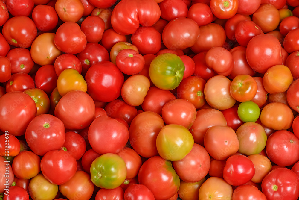 Tomatoes texture. Fresh juicy red tomatoes Tomatoes texture. Fresh juicy red tomatoes