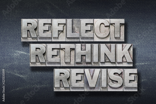 reflect, rethink den