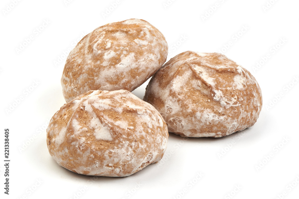 Gingerbread classic cookies, isolated on white backgraund. Gingerbread classic cookies, isolated on white backgraund.