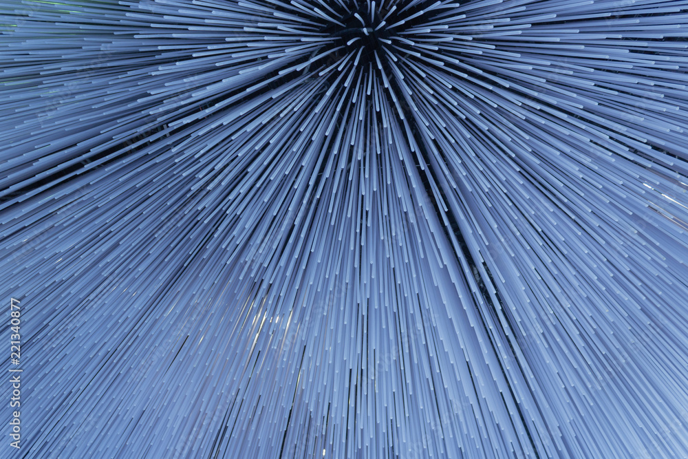 Obraz premium Multicolored abstraction of white sticks