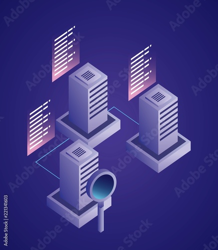 data network concept