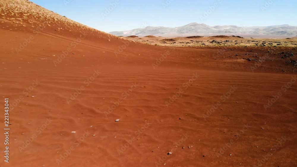 Scenic landscape in California, United States. Desert, mountains, sand dunes. Arid southwestern. Aerial view, from above, drone shoots.  
