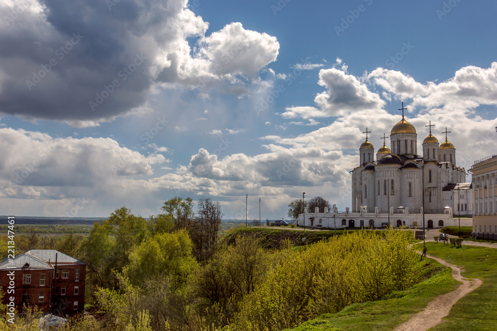 Assumption Cathedral in Vladimir. Golden Ring of Russia.