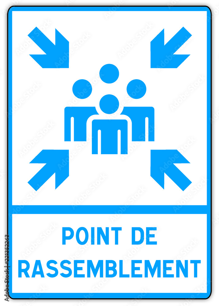 Panneau oint de rassemblement Panneau oint de rassemblement