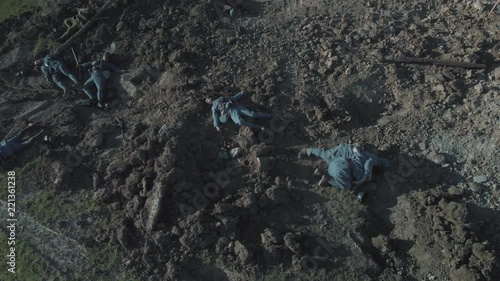 War Doctor Save a Wounded French Soldiers of the World War I in the Front Line 8