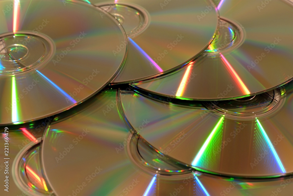 Background from CD disks Background from CD disks