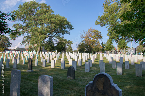 Halifax military cemetery Fort Massey, graveyard, summer, sacrifice, 