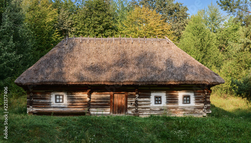 Ancient traditional Ukrainian house