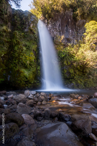 Fototapeta Naklejka Na Ścianę i Meble -  Dawson Falls at Mount Egmont New Zealand 3