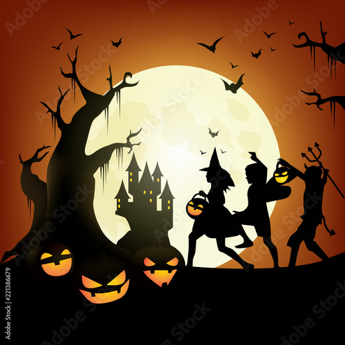 Happy Halloween background