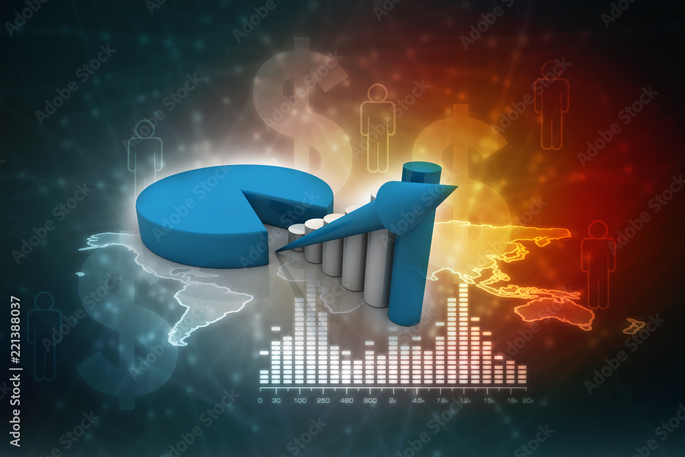 3d rendering Stock market online business concept. business Graph
3d rendering Stock market online business concept. business Graph